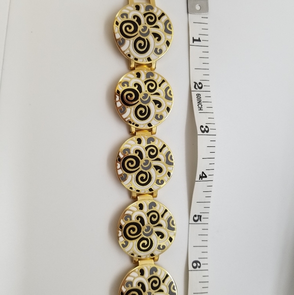 Jardin brand Swirl Enamel Bracelet - Picture 2 of 3